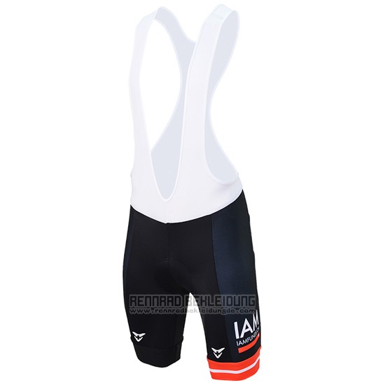 2017 Fahrradbekleidung IAM Champion Osterreich Trikot Kurzarm und Tragerhose